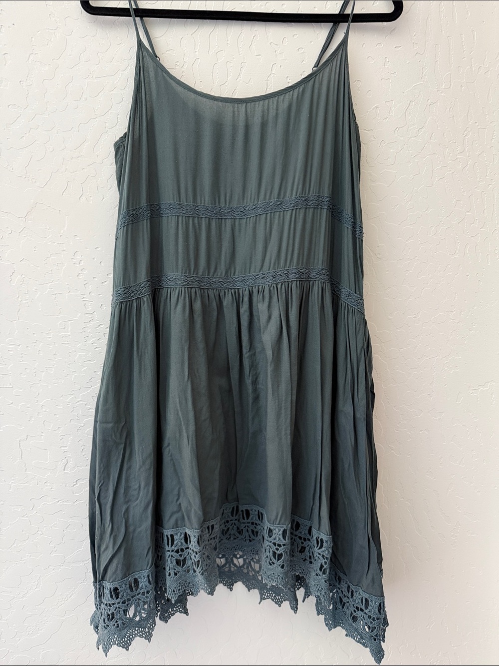 Rubbish Gray/Blue Mini Dress - Large
